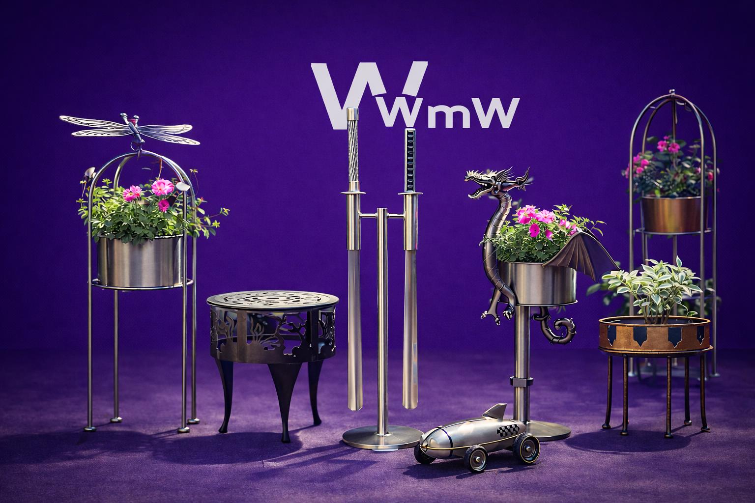 Dekorative Metallprodukte aus Metall